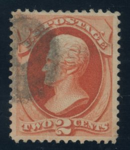 US Stamp #183 Jackson 2c - PSE Cert - Used - See Description