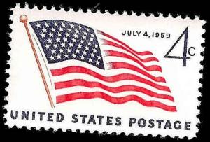 # 1132 MINT NEVER HINGED 49 STAR FLAG