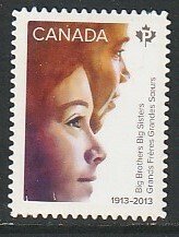 2013 Canada Sc 2645i - MNH VF - 1 single - Big Brothers Big Sisters of Canada