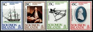 SOLOMON ISLANDS SG372/5 1979 BICENTENARY OF CAPTAIN COOKS VOYGES MNH