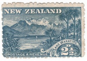 (I.B) New Zealand Postal : 2½d Blue (SG 250)