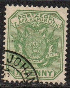 Transvaal Sc #166 Used