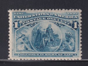 230 VF+ original gum mint never hinged nice color cv $ 33 ! see pic !