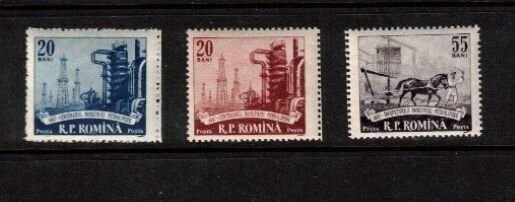 Romania Sc 1184-6 MNH Set of 1957 - Industry