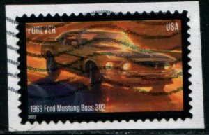 5715 US (60c) Pony Cars - Ford Mustang Boss 302 SA, used on paper