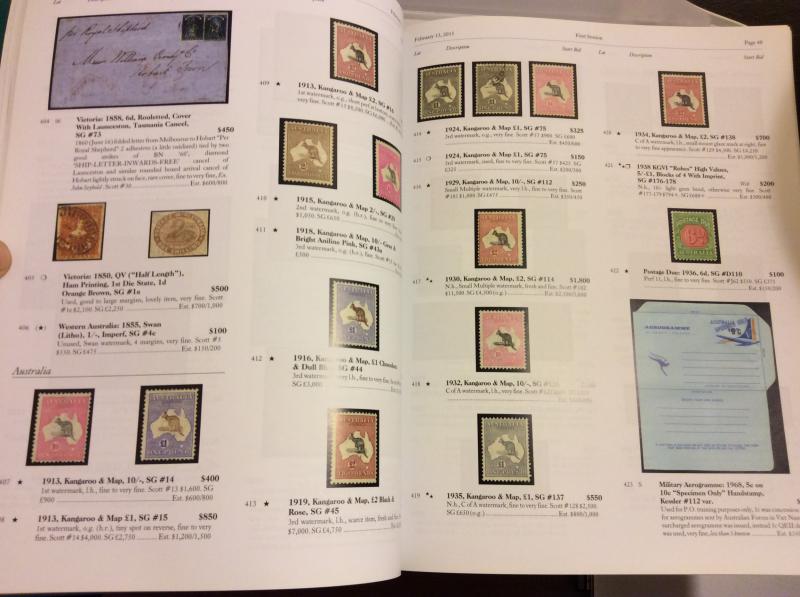 Harmer-Schau Philatelic Auction Feb.2015,Worldwide,Foreign & US Postage,VF !!