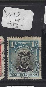 SOUTHERN RHODESIA  (P1310B) KGV   ADMIRAL  1/-   SG 10  VFU