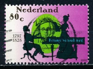 Netherlands #972 Single Used