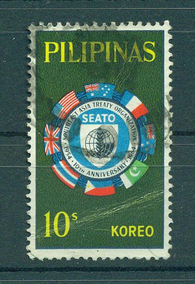 Philippines sc# 910 used cat value $.25