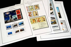 COLOR PRINTED NEW ZEALAND 2011-2015 STAMP ALBUM PAGES (98 illustrated pages)