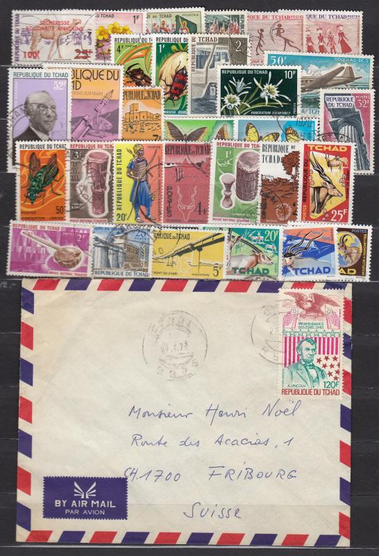 Chad - 1959   90+ stamp lot  #1 (1690)