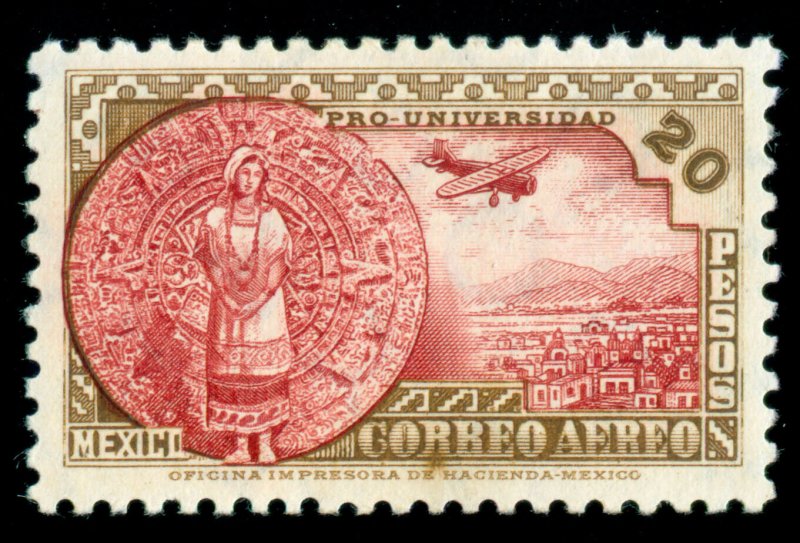 MOMEN: MEXICO SC #C61 1934 MINT OG LH LOT #61274