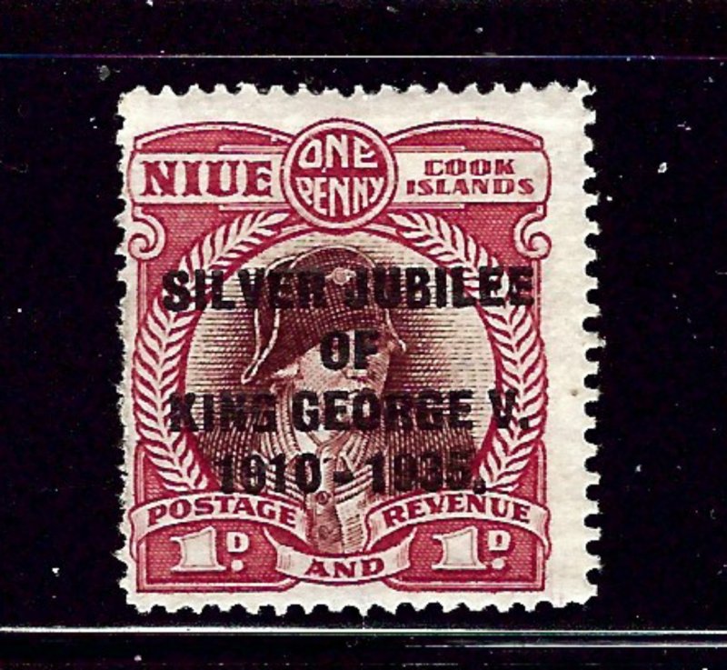 Niue 67 MH 1935 KGV Silver Jubilee        (RR)