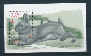 [NA1254] Netherlands Antilles 1999 Chinese New Year of the Rabbit Sheet MNH