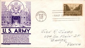 FDC 1945 SC #935 Anderson Cachet - Washington DC - Single - J4094