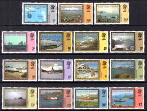 Falkland Islands Dependencies 1L38-1L52 MNH VF