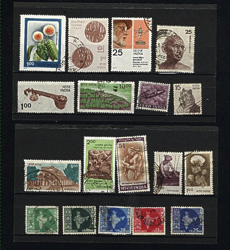 India 35 different  used PD