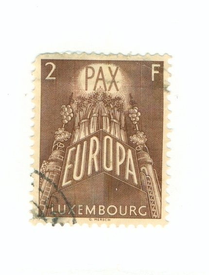 LUXEMBOURG 329 USED BIN $0.50