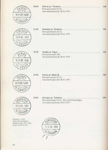 FAROES Poststempler Postmarks Catalogue Illustrated.60 Pages(GM 401