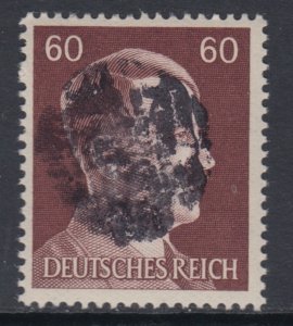 Germany Soviet Zone SBZ - LOCAL DEHLES 60Pf HITLER head - Expertized Valicek