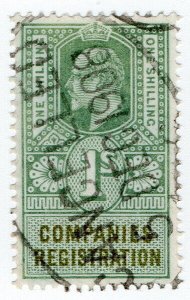 (I.B) Edward VII Revenue : Companies Registration 1/-