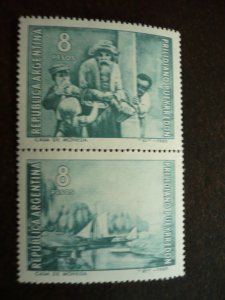 Stamps - Argentina - Scott# 790-791 - Mint Never Hinged Pair of Stamps