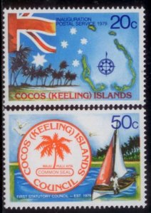 Cocos Islands 1979 SC# 32-3 MNH-OG E90