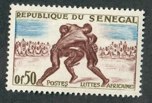 Senegal #202 Mint Hinged single