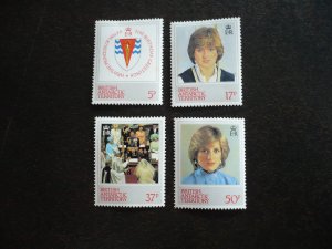 Stamps - British Antarctic - Scott# 92-95 - Mint Hinged Set of 4 Stamps