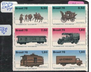 Brazil Trains SC 1587a MNH (1etg) 