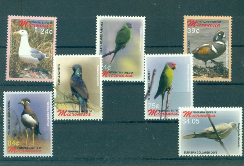 Birds - Micronesia - Sc# 684-90. 2006 Birds. MNH $14.10.