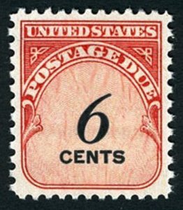 United States; #J94 Postage Due 6c 1959; Mint Never hinged MNH Nice
