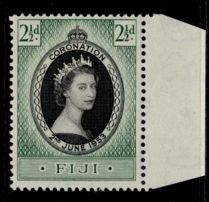 FIJI QEII SG278, 1953 2½d CORONATION, NH MINT.