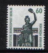 Germany  Berlin 1987  MNH  Tourist sights 60 Pf Munchen  #