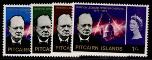 PITCAIRN ISLANDS QEII SG53-56, 1966 chuchill commeration set, LH MINT.