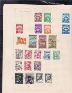 yugoslavia stamps page ref 17382