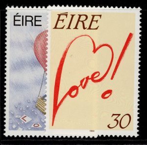 IRELAND QEII SG744-745, 1990 greetings stamps set, NH MINT. 