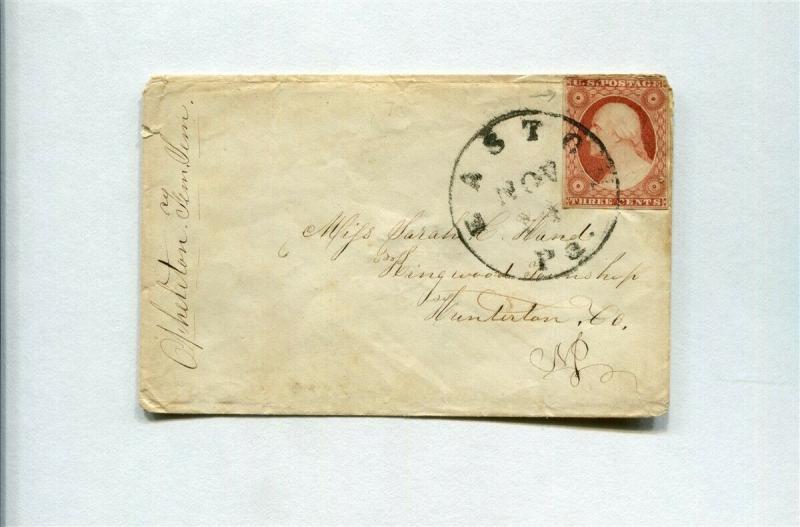 #11A 3c Washington - On Cover - GROUP of 11 covers - cv$220.00