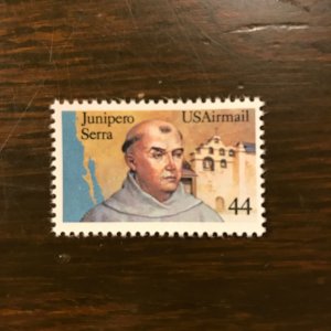 US SC C116 MNH - 44¢ Outline Map of S. Calif. & Junipero Serra (1) - Superb