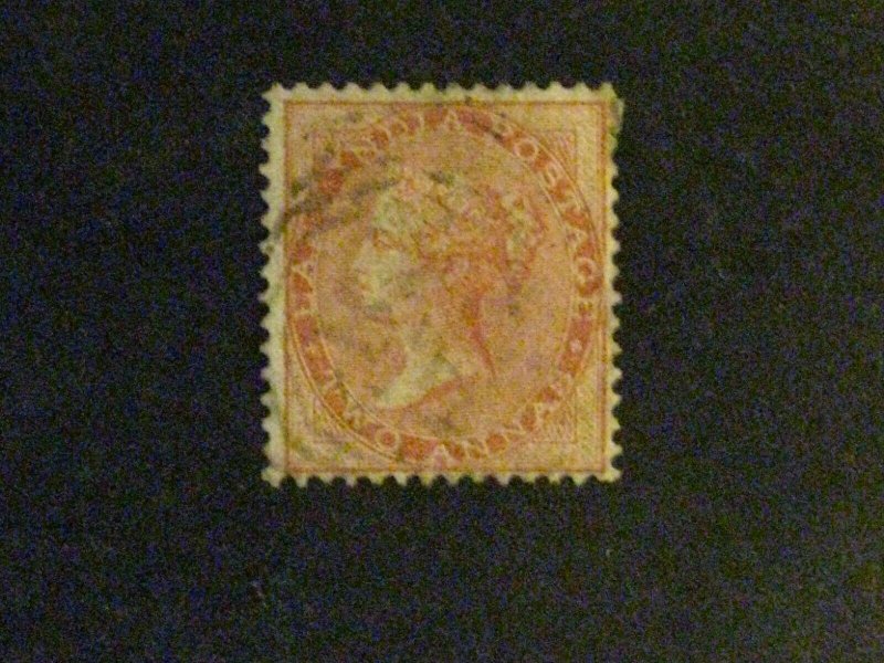  India #15a used orange a198.9428 