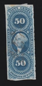 US R62a 50c Probate of Will Used F-VF SCV $55