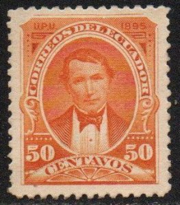 Ecuador Sc #52 Mint Hinged Reprint