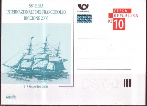 Czech Rep. 2006 / Riccione 2006 Postal Card, Stationery