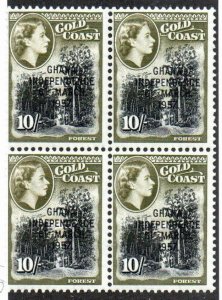 Gold Coast 159 Mint never hinged.  Block of 4