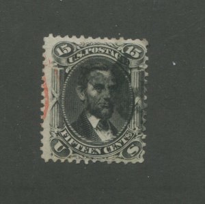 United States Postage Stamp #77 Used Partial Postal Cancel