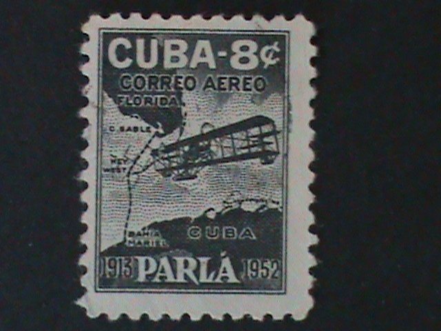 ​CUBA-1952-SC#C61-KEY WEST MARIEL FLIGHT-30TH ANNIV: MNH VF-72-YEARS OLD