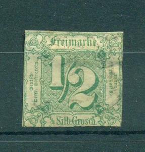 Germany-State Thurn & Taxis sc# 9 used cat value $95.00