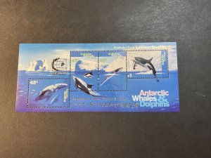 AUSTRALIAN ANTARCTIC TER. # L97b-MINT/NEVER HINGED---SOUVENIR SHEET---1995