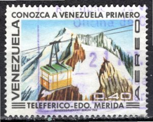 Venezuela; 1969: Sc. # C1008: Used Single Stamp