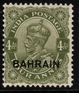 BAHRAIN SG19 1935 4a SAGE-GREEN MTD MINT